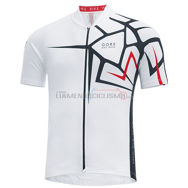 Abbigliamento Ciclismo Gore Bike Wear Power Adrenaline 2017 bianco